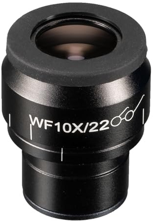 BRESSER 5942981 Oculare Micrometro con Reticolo, Nero