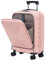TydeCkare 080 19 Zoll Dunkelgraues ABS+PC Handgepäck 55 * 35 * 23cm, Pink