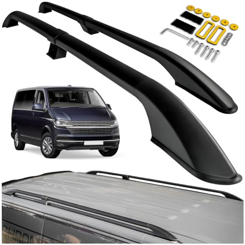 CHROMEMASTER | Compatibili con VW T6.1 Caravelle Long 2019-2023 | Barre Trasversali da Tetto, Mancorrenti sul Tetto | Sono Utilizzate per il Montaggio di Portapacchi, Box da Tetto o Portabiciclette