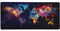Gaming Mauspad Lila, 47.2x23.6 inch XL Verlängertes Großes Mousepad Karte Schreibtischauflage Langlebige Anti-Fray-Kanten Mauspad mit Wasserdicht und Rutschfester Gummibasis, Gaming-Mauspad-C1032