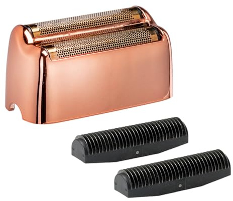 BaByliss Titanium Foil Shaver Replacement Foils & Cutters (Rose Gold)
