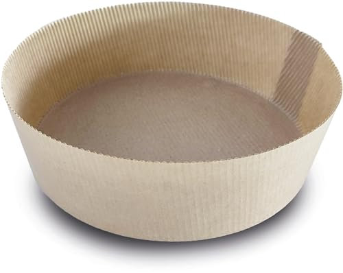 Guardini, Set di 3 stampi alti da forno 19x6 cm, Monouso, Carta da forno antiaderente, 100% compostabile, Made in Italy, Linea Easy Bake Bio