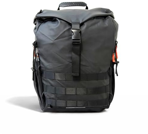 Out'n'About Nipper Pack | Baby Changing Bag, Backpack with Rain Cover | Water-Resistant Fabric | Includes Buggy Straps, Insulated Bottle Holder & Changing Mat, Multiple Zip Pockets for Storage