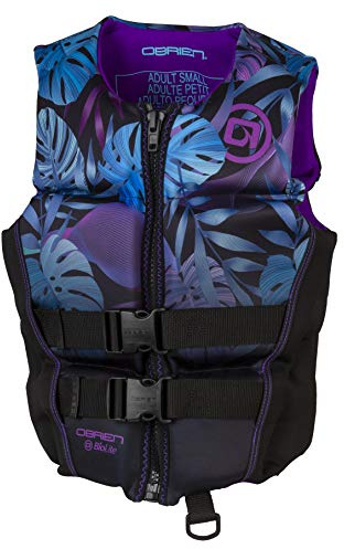 O'Brien Women's Flex V-Back Life Jacket, Purple, Medium