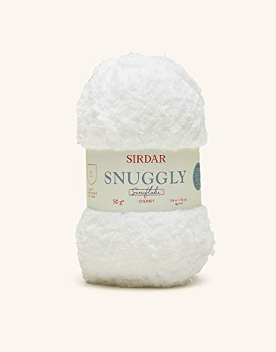 Sirdar Snuggly Snowflake Chunky, 200 Milky, 50g