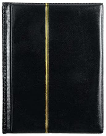 Album per francobolli, 10 fogli (20 pagine) forniture espositore Friends Collector nero