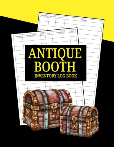Antique Booth Inventory Log Book