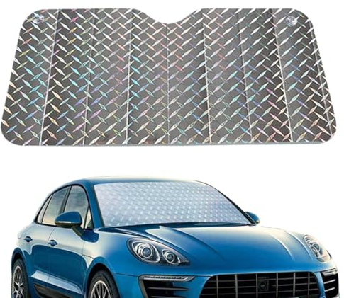 Protector Solar para Parabrisas De Coche - Cubreparabrisas Accesorios Coche Parasol Plegable | Protector Térmico Plegable Que Cubre La Ventana Delantera Y Mantiene El Vehículo Fresco