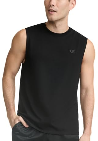 Champion T- Shirt Classique en Jersey Chemise, Noir, M Homme