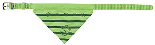 Trixie Nylonhalsband mit Tuch, S-M: 30-38 cm/20 mm, Apfel