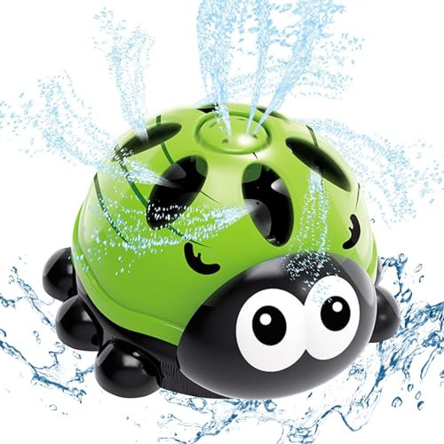 Jeux d Eau Exterieur pour Enfants, Arroseur Enfant d'eau, Rotatif Jouet D'arrosage d'eau, Jouets Sprinkler, Jeux Jardin Enfant Exterieur De D'éTé Pelouse pour Garçons Filles 3 4 5 6 7 8 9 10 Ans