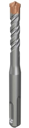 Maysay SDS Plus - Broca para martillo perforador (8 x 110 mm, con 4 cuchillas de metal duro), para piedra, hormigón, madera, ladrillo y azulejos