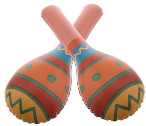 Beaupretty 2pcs Inflatable Hammer Toys 40cm Pvc Blow up Toy Inflatable Props for Children Outdoor Party Games Hand-eye Coordination Fun