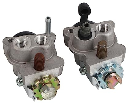 Starrypxl Cilindro freno ruota anteriore sinistra 45330 HC5 006 TRX300FW Fourtrax 300 4x4 1993-2000 ATV 2 pezzi di ricambio durevole prestazioni migliorate avventure fuoristrada