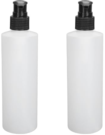 Massage Oil Heater Pump Dispenser Bottle, 2pcs 250ml Pump Head Replacement Accessory Refillable Massage Oil Heater Pump Dispenser for Lotion