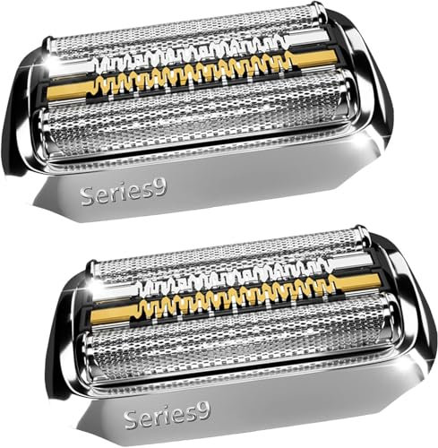 92S Scherkopf Kompatibel mit Braun Series 9, 92S Scherblatt für Braun Series 9, Ersatzklingen Klingen Rasierkopf für Rasierer Herren 9290cc 9291cc 9370cc 9293s 9385cc 9390cc 9330s 9296cc