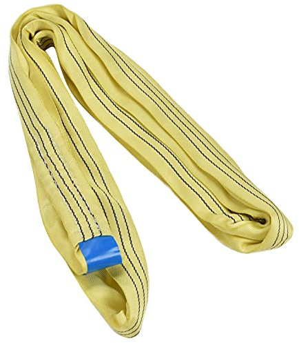 Eslinga de Anillo Ble 3T: Correa de Elevación Redonda sin Fin, Eslinga de Elevación Redonda de Alta Resistencia para Manipulación Segura de Carga y Elevación de Carga, Ideal para