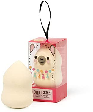 Legami - Make-up-Schwamm, zum Auftragen von Foundation und Concealern, verteilt das Produkt, ohne zu stark einzunehmen, praktisches und einheitliches Layout, fühlt sich weich an, Durchmesser 4 cm