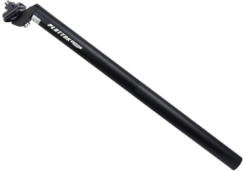 PLATTBK Tija MTB 440MM Tija Sillin Bicicleta Montaña 25.4/27.2/28.6/30.9/31.6 Seatpost para BMX