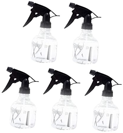 PACKOVE 5pezzi Spray Bottle Professionale Per Parrucchieri Da Flaconi Nebulizzatori Multiuso Per Saloni e Uso Domestico Design Elegante e Leggero Per Idratare Durante Taglio e La