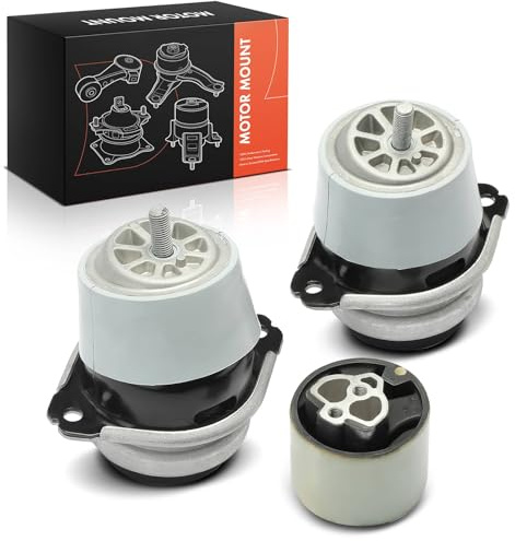Frankberg 2x Soportes del Motor + 1x Cojinete de la transmisión automática Compatible con Touare.g 7L6 7L7 7LA 3.0 V6 TDI Q7 4LB 3.0 TDI quattr.o 7L8199131A