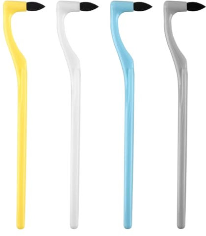 4 Pezzi Rimozione Tartaro Denti, Smacchiatore Denti Professionale, Tooth Stain Eraser, Gli Strumenti per la Cura Dei Denti