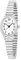 XIRUVE Klein Gut Lesbar Edelstahl Zugarmband Elastisch Armband Damen Analog Quarz Armbanduhr Wasserdicht