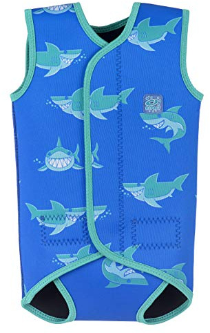 Osprey Boy Shark Wetsuit Wrap - Shark Blue, Size 0-6