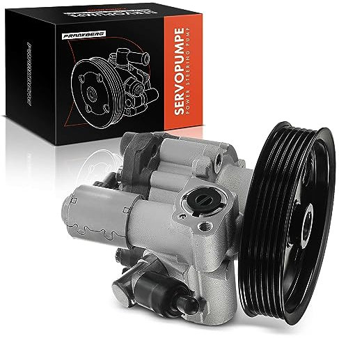 Frankberg Servopumpe Hydraulikpumpe Lenkung Mit Riemenscheibe Kompatibel mit C-Klasse W204 S204 V8 6.2L 2011-2014 E-Klasse W212 V8 6.2L 2011 Replace# 0064664801