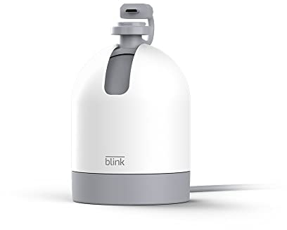 Blink Mini Pan-Tilt Mount | Bewegliche Halterung für die smarte Plug-in-Mini-Sicherheitskamera für den Innenbereich (weiß)