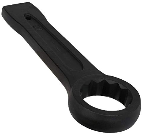 Boxonly Slogging Ring Wrench Box End Striking Wrenches Metric Slogging Flat Single Ring Spanner 32mm