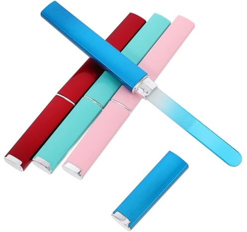 Mikinona Limas De Uñas De Profesional Set De Superficie Grabada De Doble Cara Herramientas De Manicura Para Un Acabado Perfecto