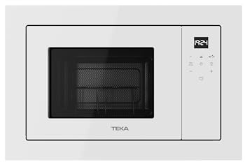 TEKA Microondas Integrable con Grill, Capacidad 20 L, 5 Niveles de Potencia, 750 W, Touch Control, Descongelación Automática, Modelo ML 8210 BIS WH Urban Colors Edition