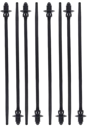 10/20/30/50/100/200 Uds. Tirantes de nailon con montaje a presión, bridas for cables coche, Clips bloqueo automático for Cable seguro(20PCS)