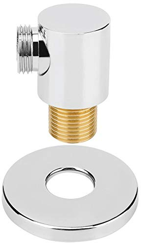 TOPINCN Shower Hose Connector, G1/2In Wall Elbow Mounted Bathroom Accessories Adjustable Handheld Shower Arm Mount