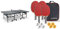 JOOLA 11642 Tischtennisplatte Outdoor J200A-Profi Tischtennistisch 6 MM Aluminium-Verbundoberfläche & Unisex – Erwachsene Tisch Tennis-Set-54825 Tennis-Set, mehrfarbik, One Size