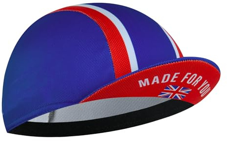 Corsehild Gorra de ciclismo para hombre y mujer, sombrero de ciclismo debajo del casco, poliéster, transpirable, absorbe el sudor, Cou-14, talla única