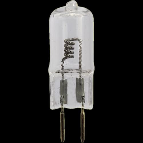 UGEFKMQ Perline Lampada Alogena G6.35 12V 20W 35W 50W 75W 100W 150W 200W Capsula Trasparente Lampadine GY6.35 base a doppio ago Dimmerabili 100W, 1Pc