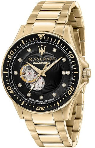 Maserati Sfida Herren Uhr, Automatischemwerk, Nur Zeitanzeige - R8823140003