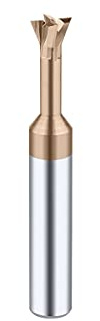 Fresa a coda di rondine HRC55 Frese a candela in metallo duro con rivestimento in acciaio al tungsteno 75° 60° 45° Smussatura CNC (2 mm -45°)