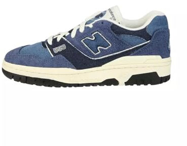 New Balance 550 Damenschuhe, Marineblau/Reiherblau/Angora, 36 EU