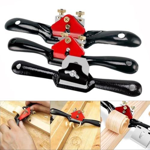 Raboteuse à bois portable efficace conçue pour une finition lisse et uniforme (rouge A)