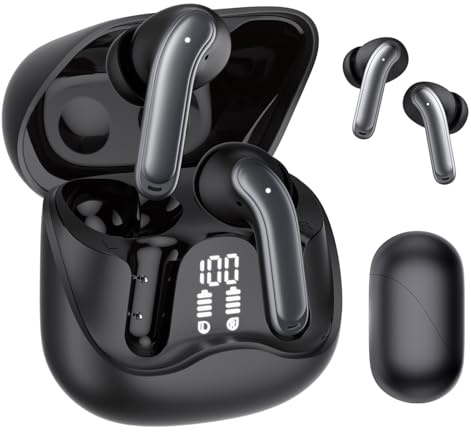 Audiocore Trådlöst headset AC591 PRO – Hybrid ANC ENC 6 mikrofoner 33h batteri Bluetooth 5.4 Smart app Mono-läge justerbar equalizer uppslukande ljud