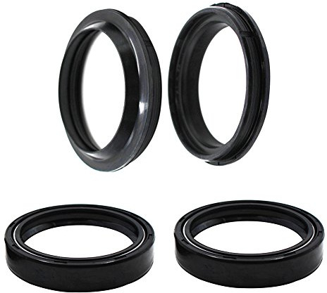Road Passion 41x54x11mm Forcella Paraolio + Parapolvere Kit per Honda NTV600 1988-1992 /NTV650 1988-1995 /NX650 DOMINATOR 1988-1999 2002