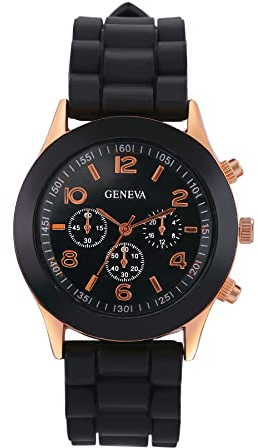 Avaner Armbanduhr Kinder Uhr mit Silikonband Lernuhr Trendy Jelly Quarzuhr für Jungen Mädchen