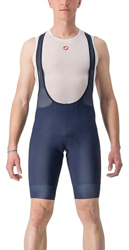 Castelli 4523003-424 ENTRATA 2 BIBSHORT Belgian Blue Pantaloncini L