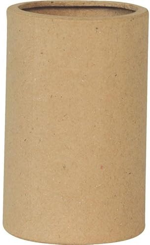 5 Stück Stifteköcher Zylinder aus Karton zum Dekorieren