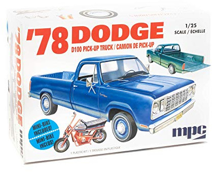 MPC 1978 Dodge D100 Custom Pickup 1:25 Scale Model Kit