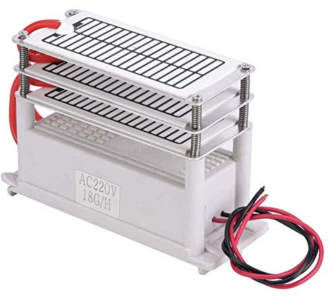 Ozongenerator Luftrenare 90 W inbyggd keramisk platta rengöring luktrenare 18 g för hem kök kontor kemisk fabrik(220V)