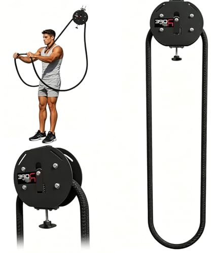 Entrenador de suspensión portátil para entrenamientos HIIT y funcionales, resistencia ajustable (0-30 kg), no requiere montaje, cuerda duradera para atletas y entusiastas del fitness